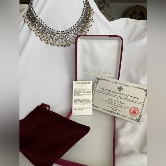 NWOT JBK Vintage Jacqueline Kennedy Statement Necklace..Camrose & Kross - Picture 11 of 13